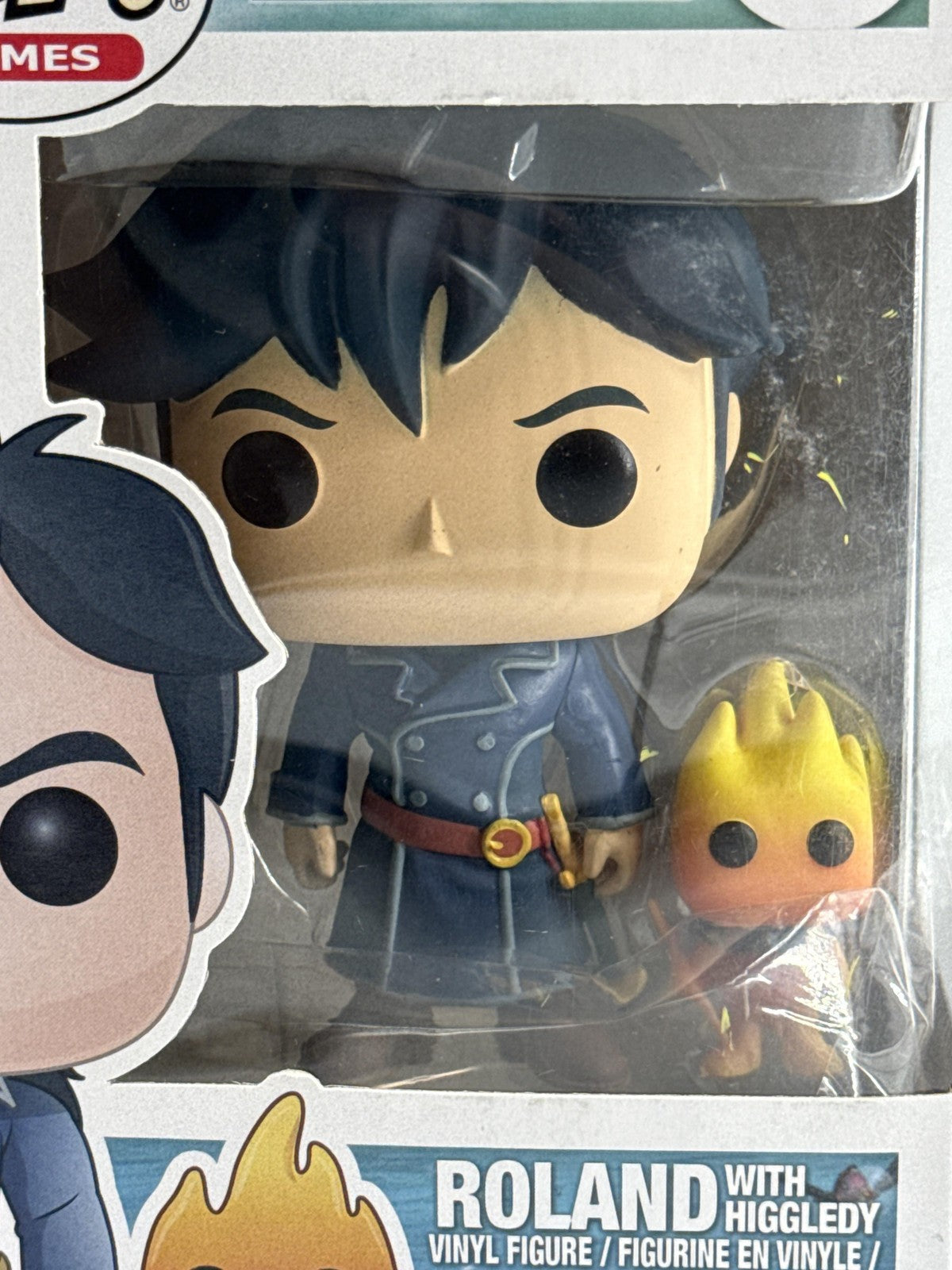 Funko Pop Games Ni No Kuni II Roland With Higgledy 330 Vinyl Figure Boxed Black