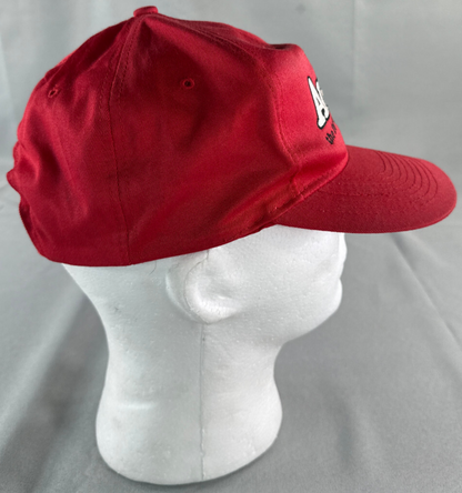 Annie 20th Anniversary Red Snapback Hat OSFA Adjustable Cap Rare Broadway Promo