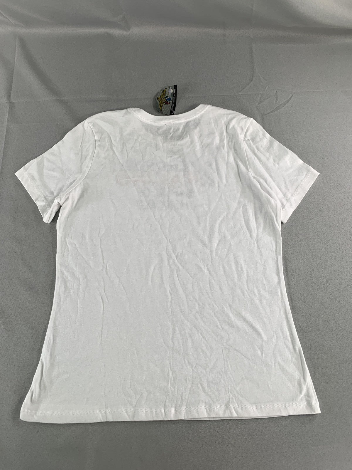 Indianapolis Motor Speedway Shirt Womens Medium White Racing Capital Graphic Tee
