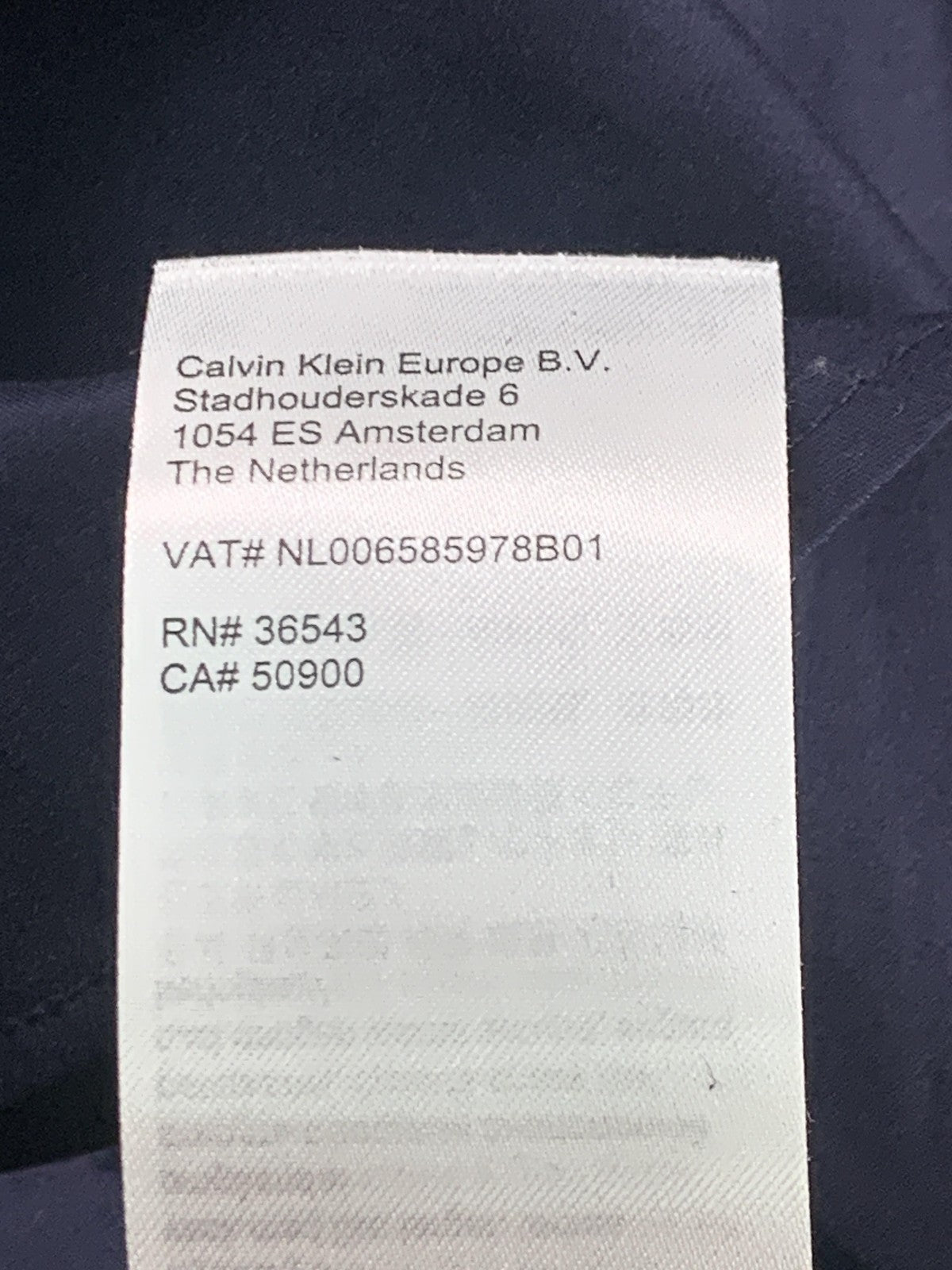 Calvin Klein Shirt Mens XL Blue Short Sleeve Snap Front Slim Fit Casual branding