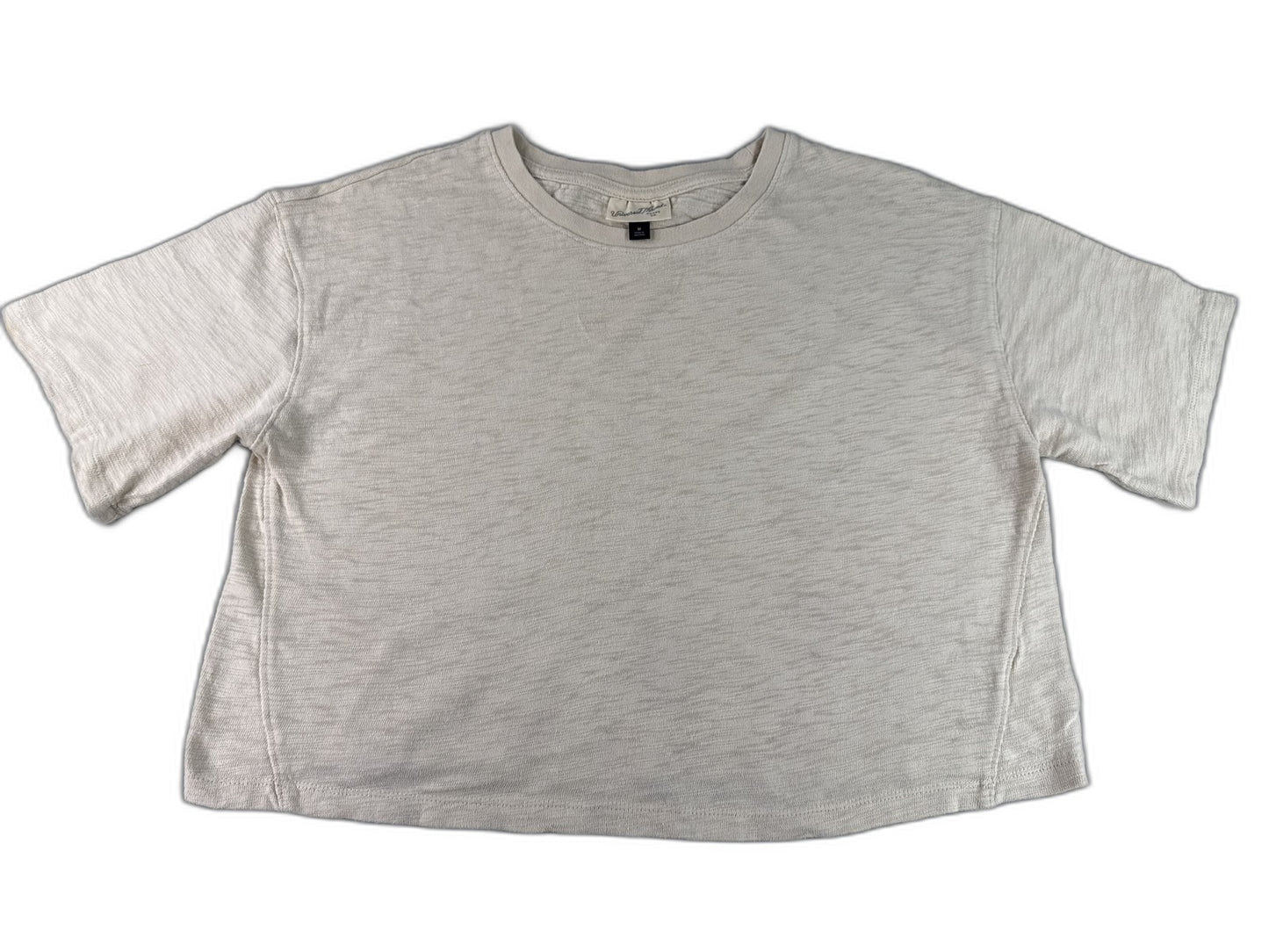 Universal Thread Short Sleeve Crewneck Tee Gray M Cotton Solid Unisex