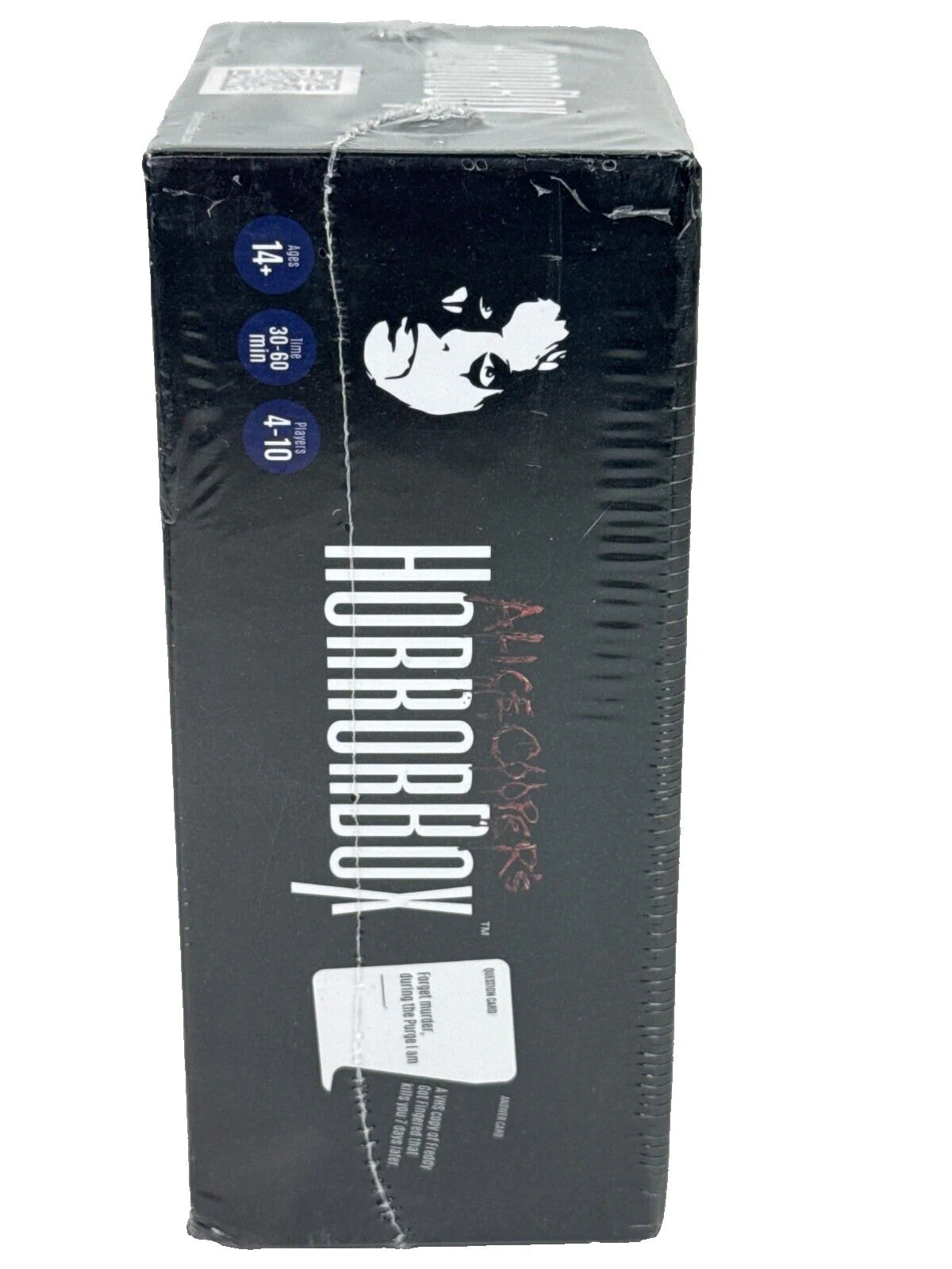 Alice Cooper's HorrorBox Haunted Party Card Game Version 1 New Sealed FITZ Games