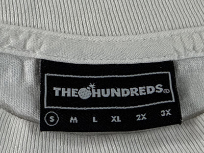 Hundreds The Graphic Tee S Streetwear White 100% Cotton Short Sleeve