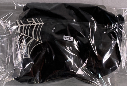 Disney Mickey Mouse Halloween Shirt L Black Spider Web Graphic Long Sleeve Tee