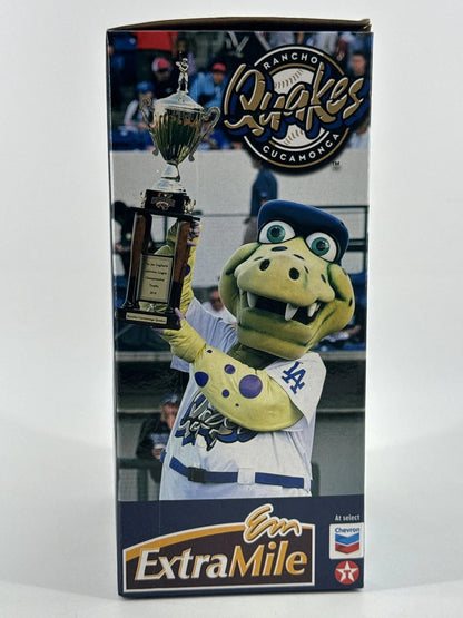 Rancho Cucamonga Quakes Tremor Bobblehead MiLB Dodgers Red Apparel Clothing New