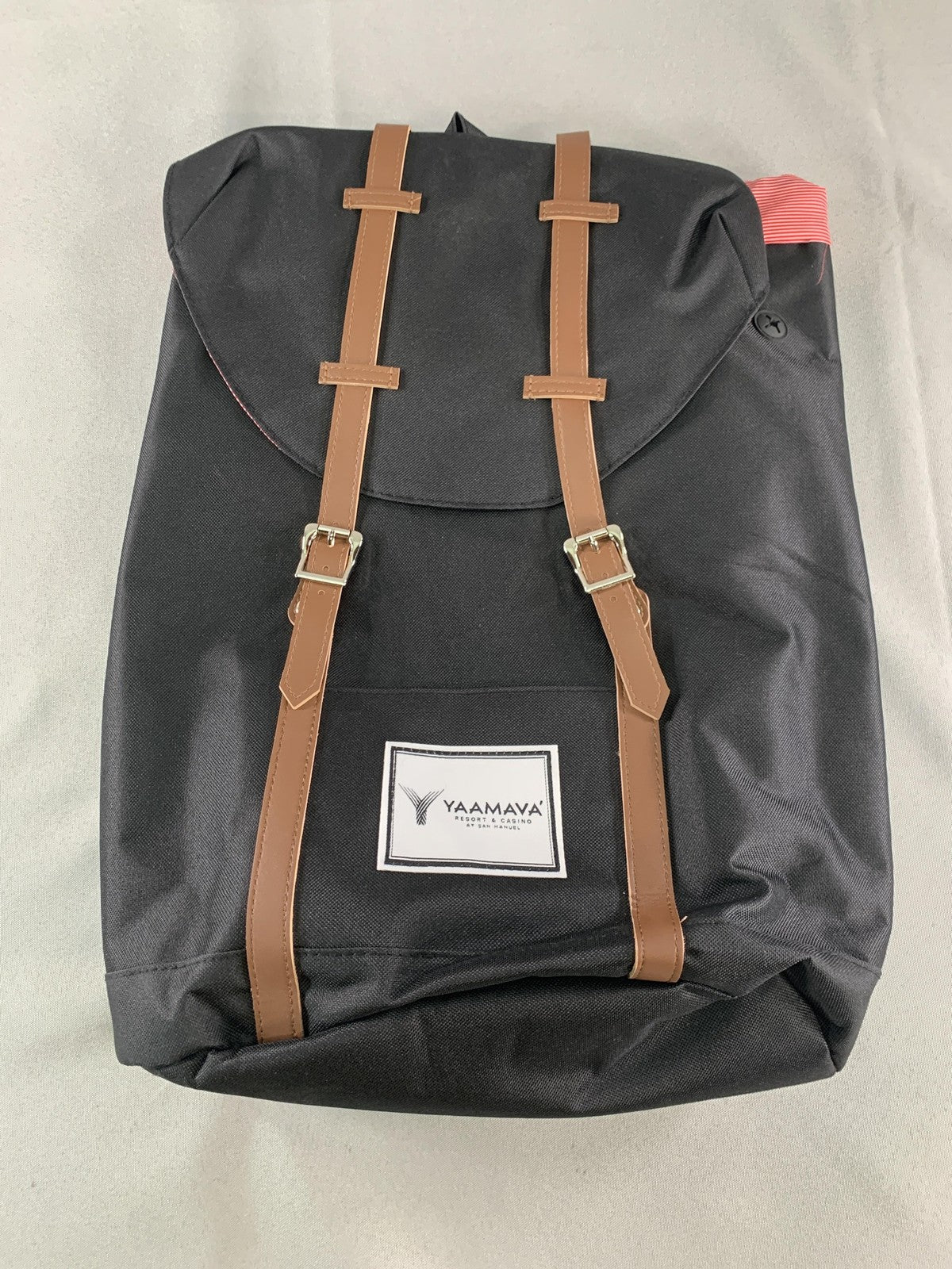 Yaamava' Black Laptop Backpack Bag Men Travel Daypack Soft Case School Work