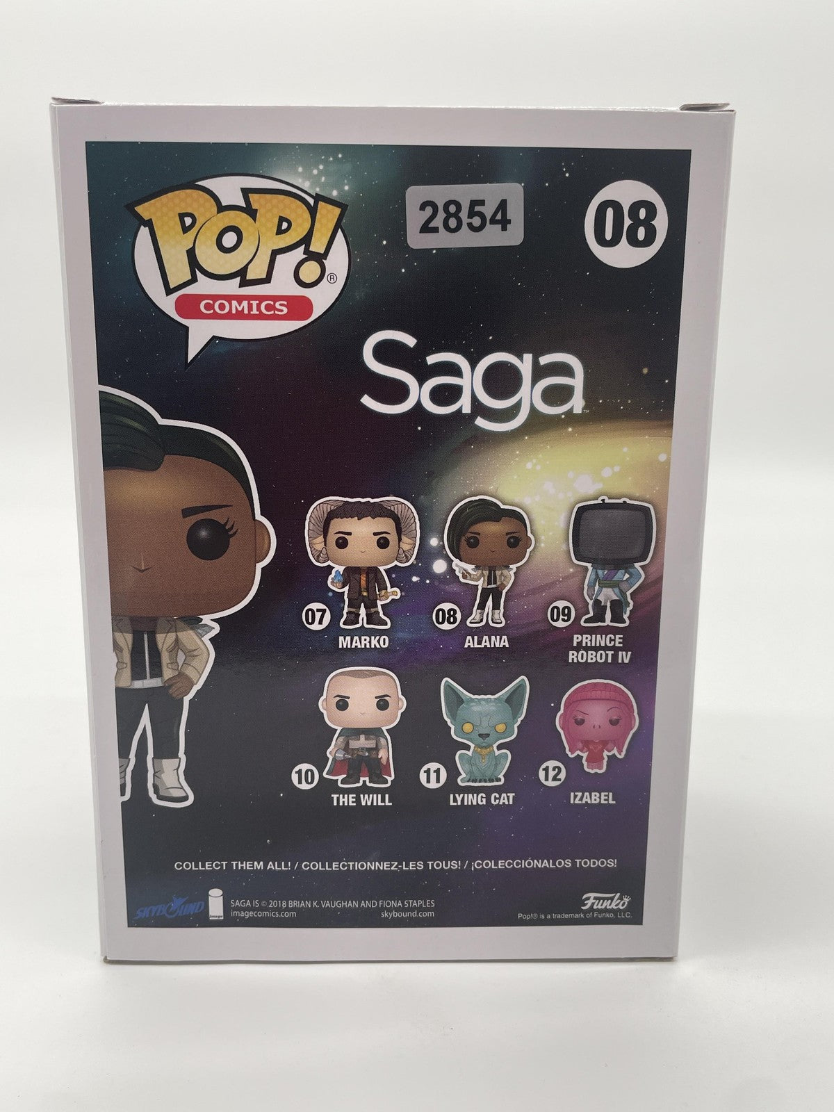 Funko Pop Comics Saga Alana 08 Vinyl Figure DRM180111 Multicolor Standard Red