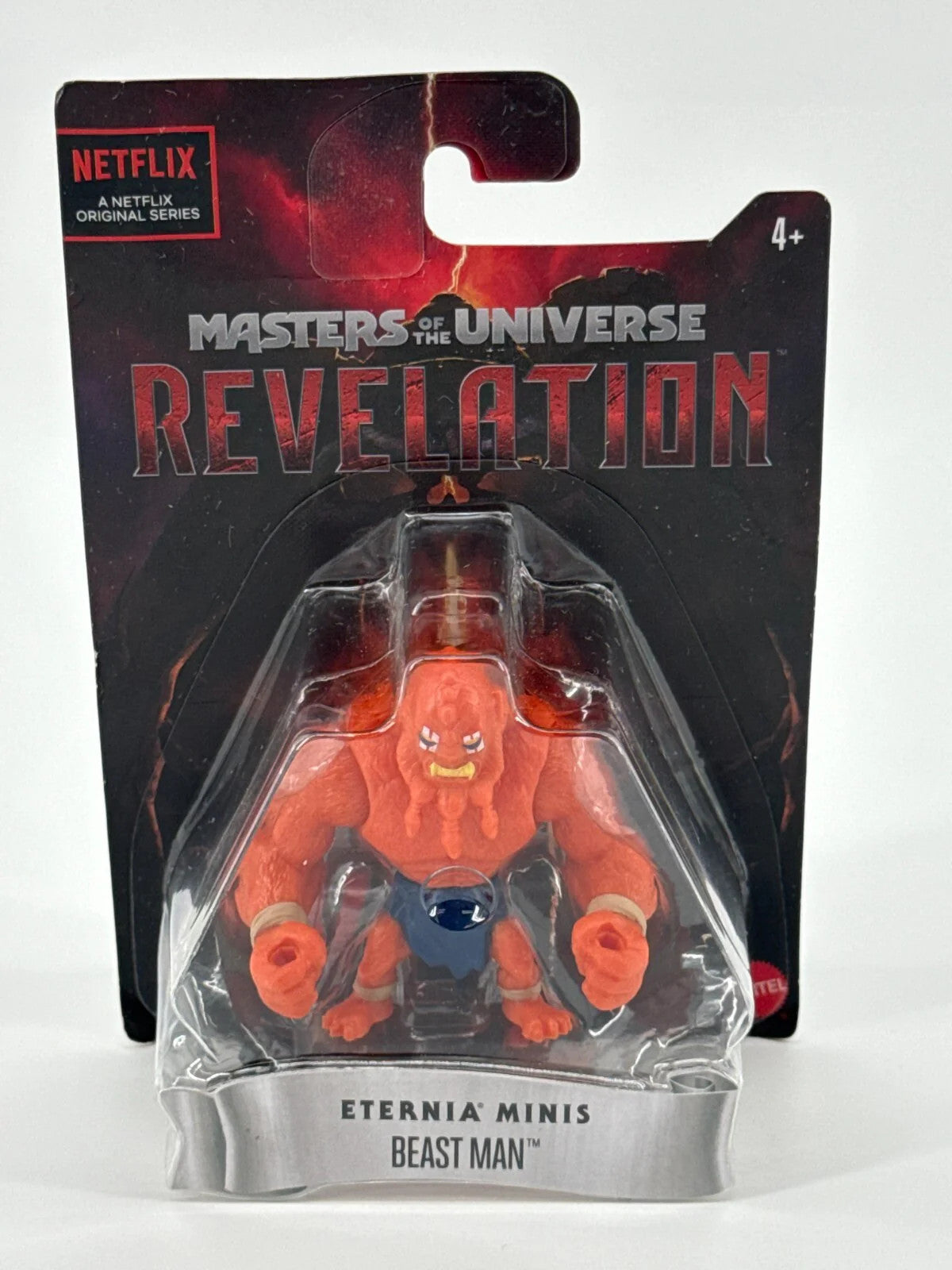MOTU Beast Man Revelation Eternia Minis 3in MOC Mattel Netflix Figure Toy 852