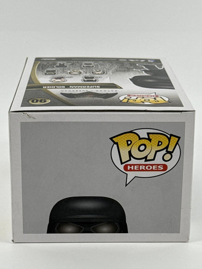 Funko Pop Superman Soldier #90 Batman V Superman Vinyl Figure Black Standard