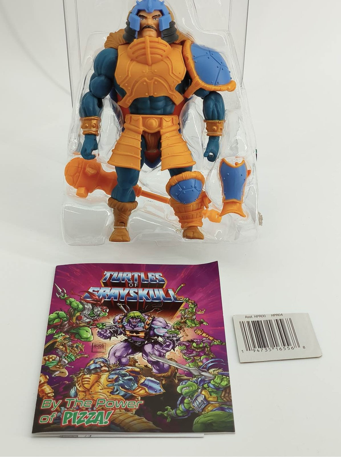 Man-At-Arms Turtles of Grayskull MOTU TMNT Figure Mattel Loose Comic 6683 2023