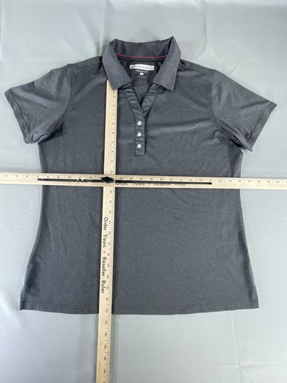 Pebble Beach Polo Shirt Womens XL Performance Short Sleeve Golf Athletic Top 94