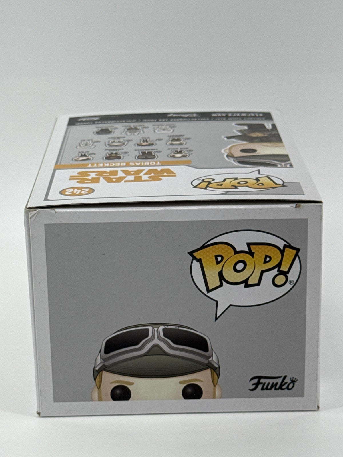 Funko Pop Star Wars Tobias Beckett #242 Vinyl Figure Bobblehead Multicolor Red