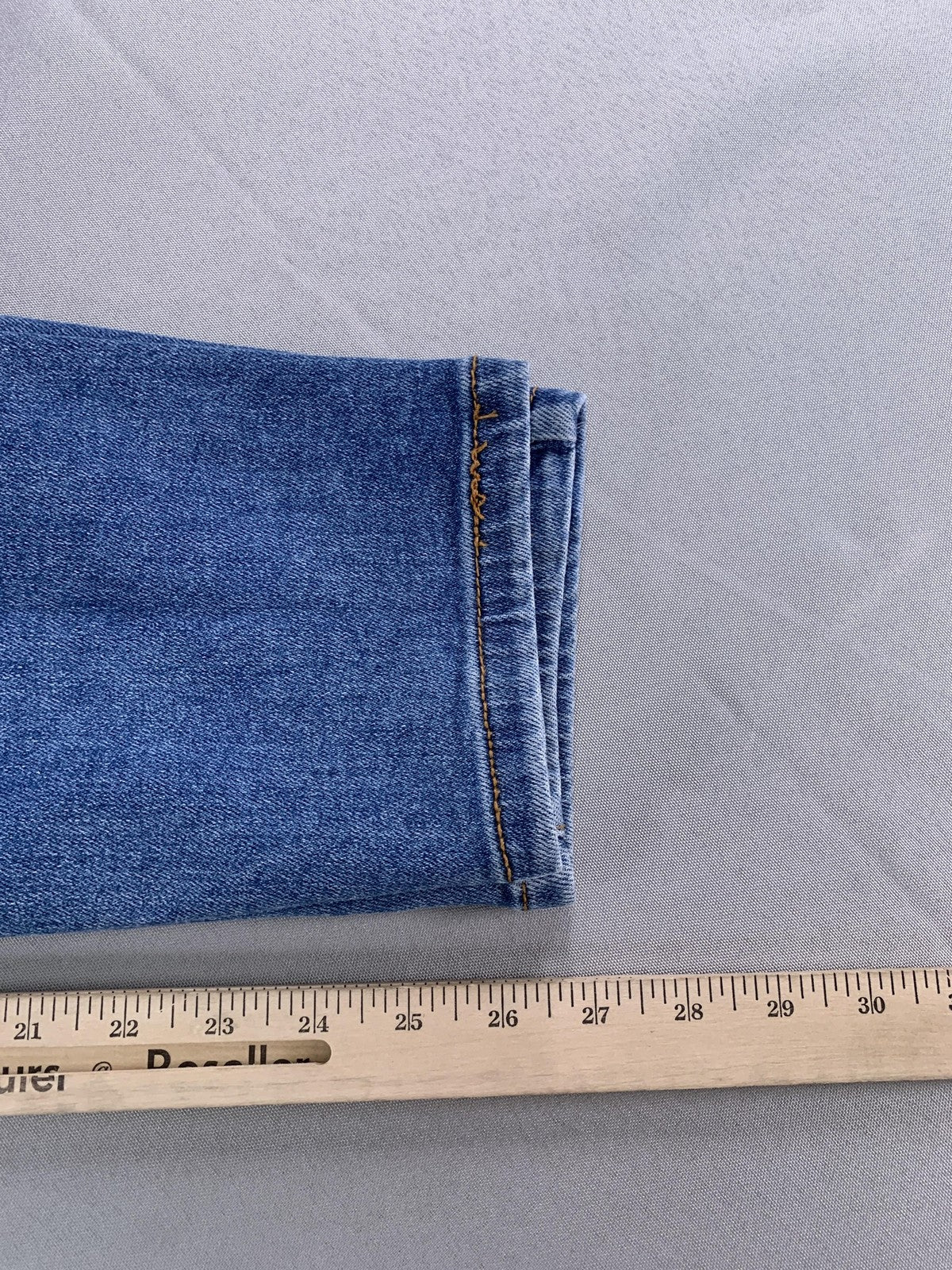 Wax Jean Collection Jeans Womens 9 Medium Distressed Ripped Denim Stretch Pants