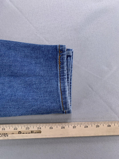 Wax Jean Collection Jeans Womens 9 Medium Distressed Ripped Denim Stretch Pants