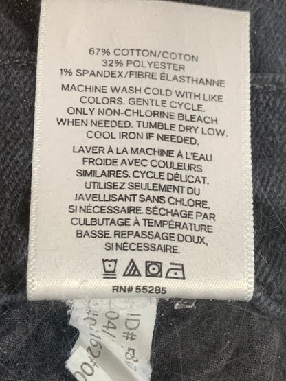 Express Women's Black Mid Rise Stretch Leggings Size 0R 26x28 Comfortable Fit