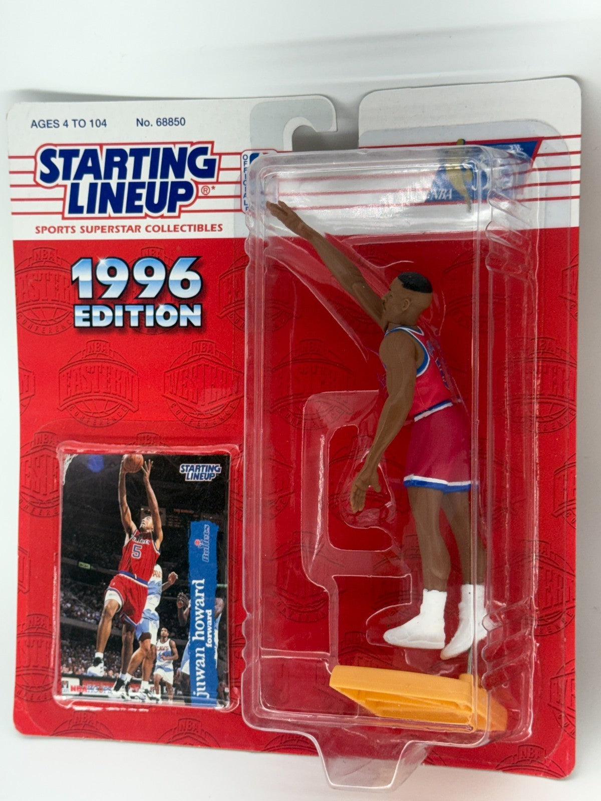 Starting Lineup Basketball Action Figure 1996 Juwan Howard Bullets Brand NEW