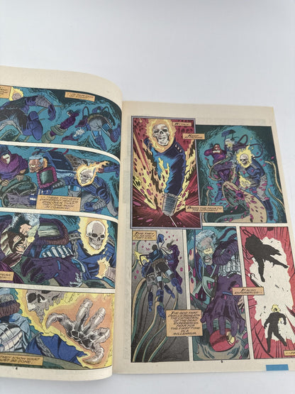 Vintage 1991 Marvel Comics Presents #93 Comic Book Wolverine Ghost Rider Cable