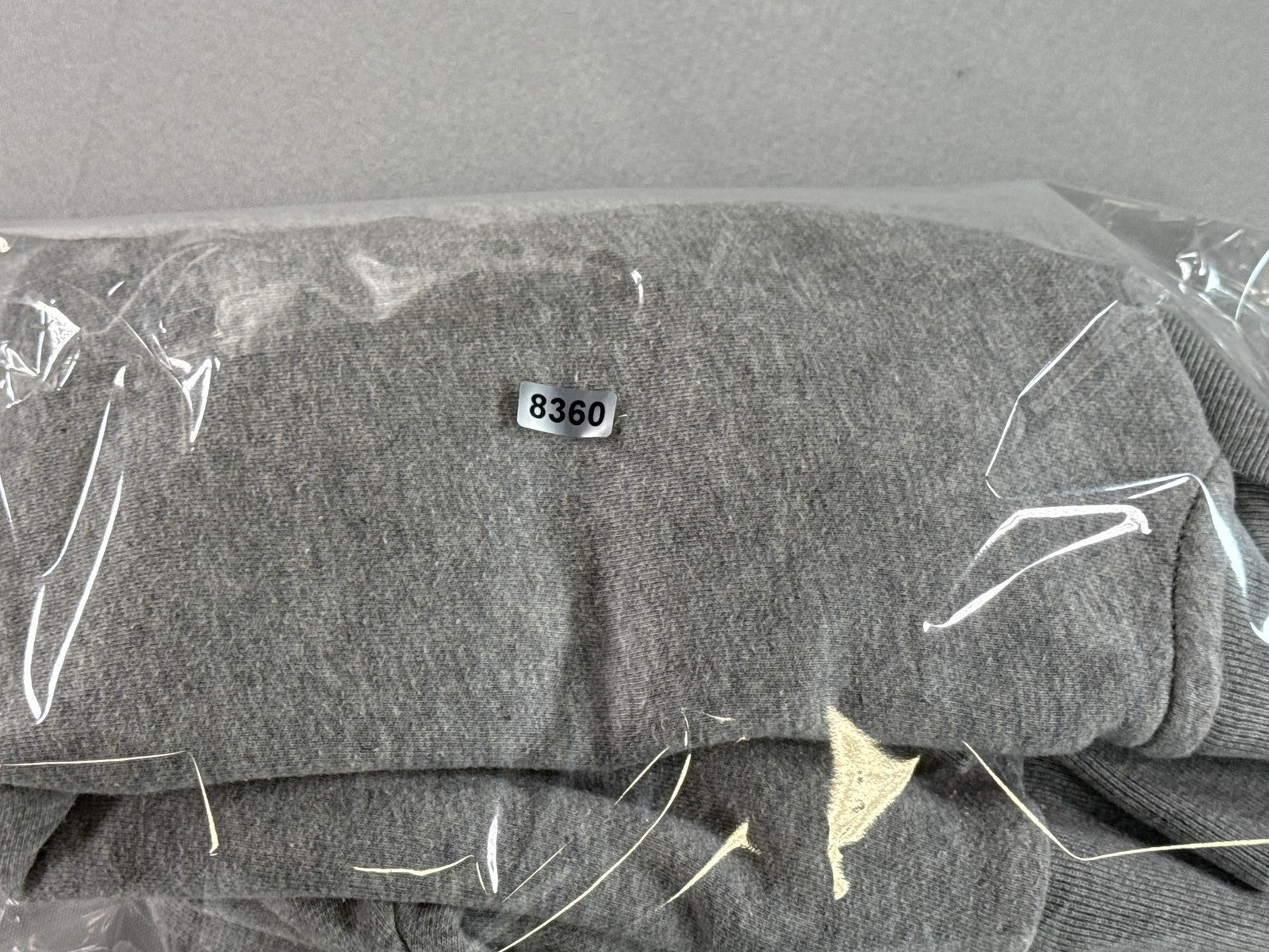 adidas Sweatshirt S Grey Cotton Blend Crewneck Long Sleeve Regular Fit Graphic