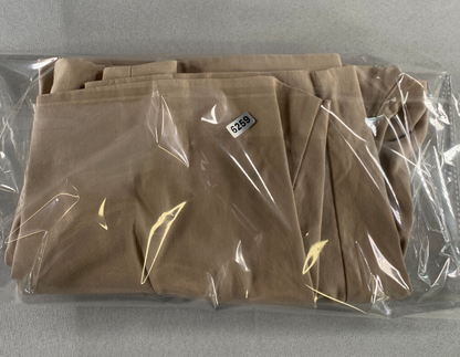 N Touch Beige Pull On Stretch Capri Pants Women’s 10 Mid Rise Cropped Cotton