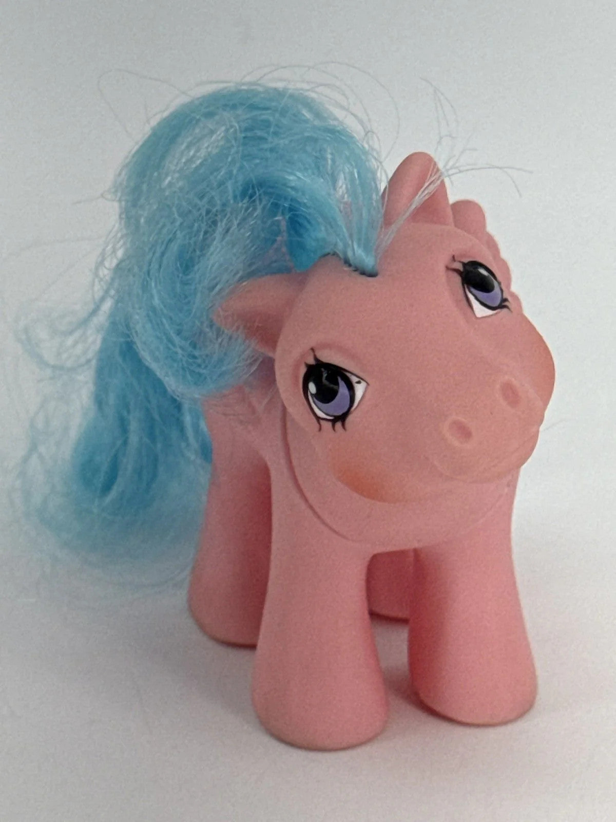 Firefly My Little Pony G1 Pegasus Pink Blue 1983 Hasbro Lightning Bolt MLP White