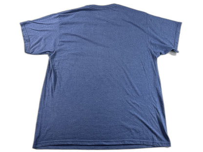 MARVEL Avengers Graphic Tee Superhero XL Blue Cotton Polyester Crewneck Short
