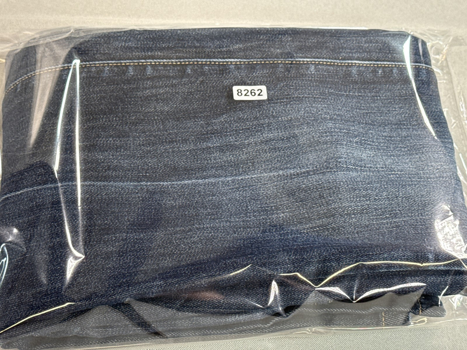 Paige Bootcut Jeans Womens 25 Blue Cotton Polyester Regular Fit Dark Wash Mid