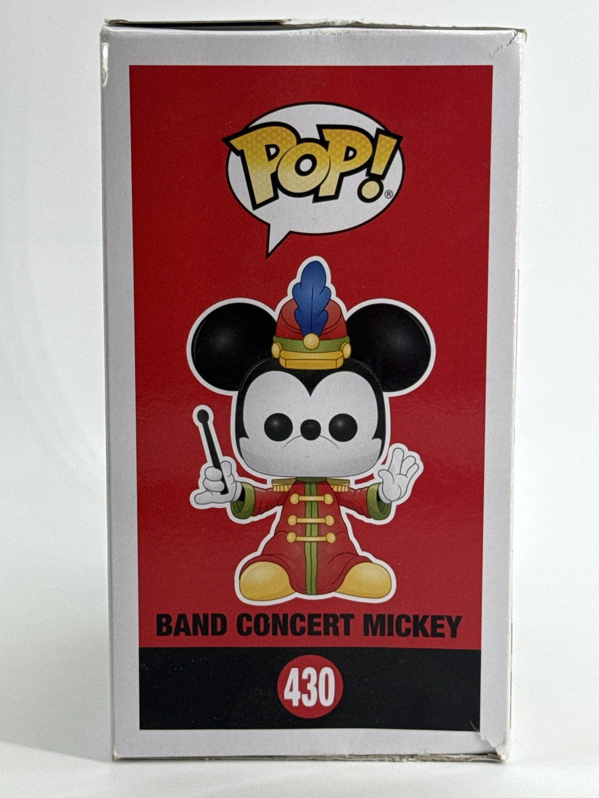 Funko Pop Band Concert Mickey 430 Disney 90 Years Vinyl Figure Displayed Apparel