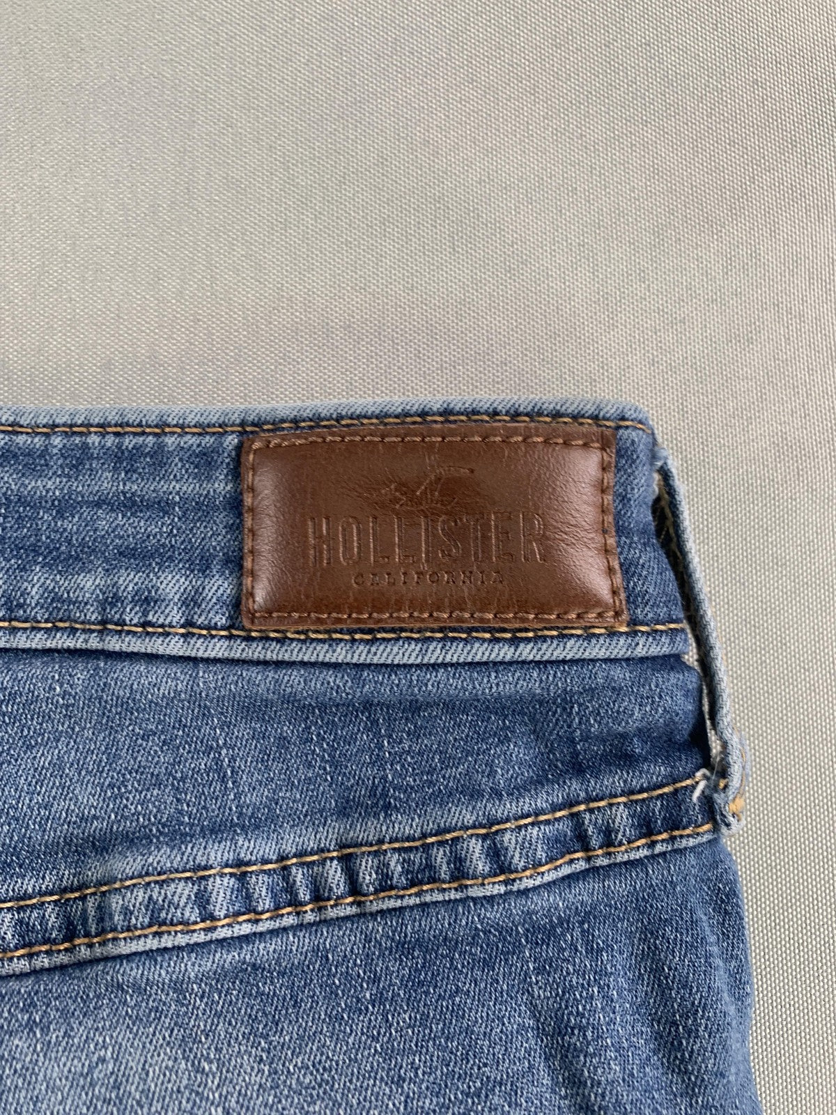 Hollister Jeans Womens 27 Ultra High Rise Distressed Skinny Denim Stretch Classi