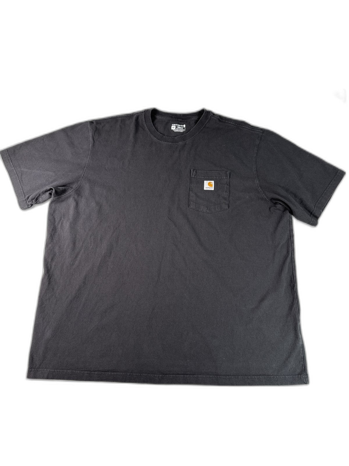 Carhartt K87 Pocket Tee 3XL Black Cotton Regular Fit Short Sleeve Graphic