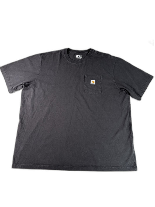 Carhartt K87 Pocket Tee 3XL Black Cotton Regular Fit Short Sleeve Graphic