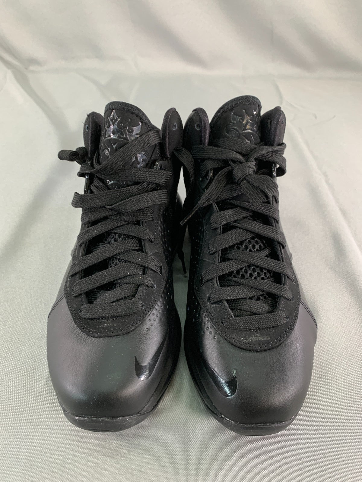 Nike LeBron 7 Triple Black 375664-002 Men's 8.5 Air Max Basketball Shoes OG Retr