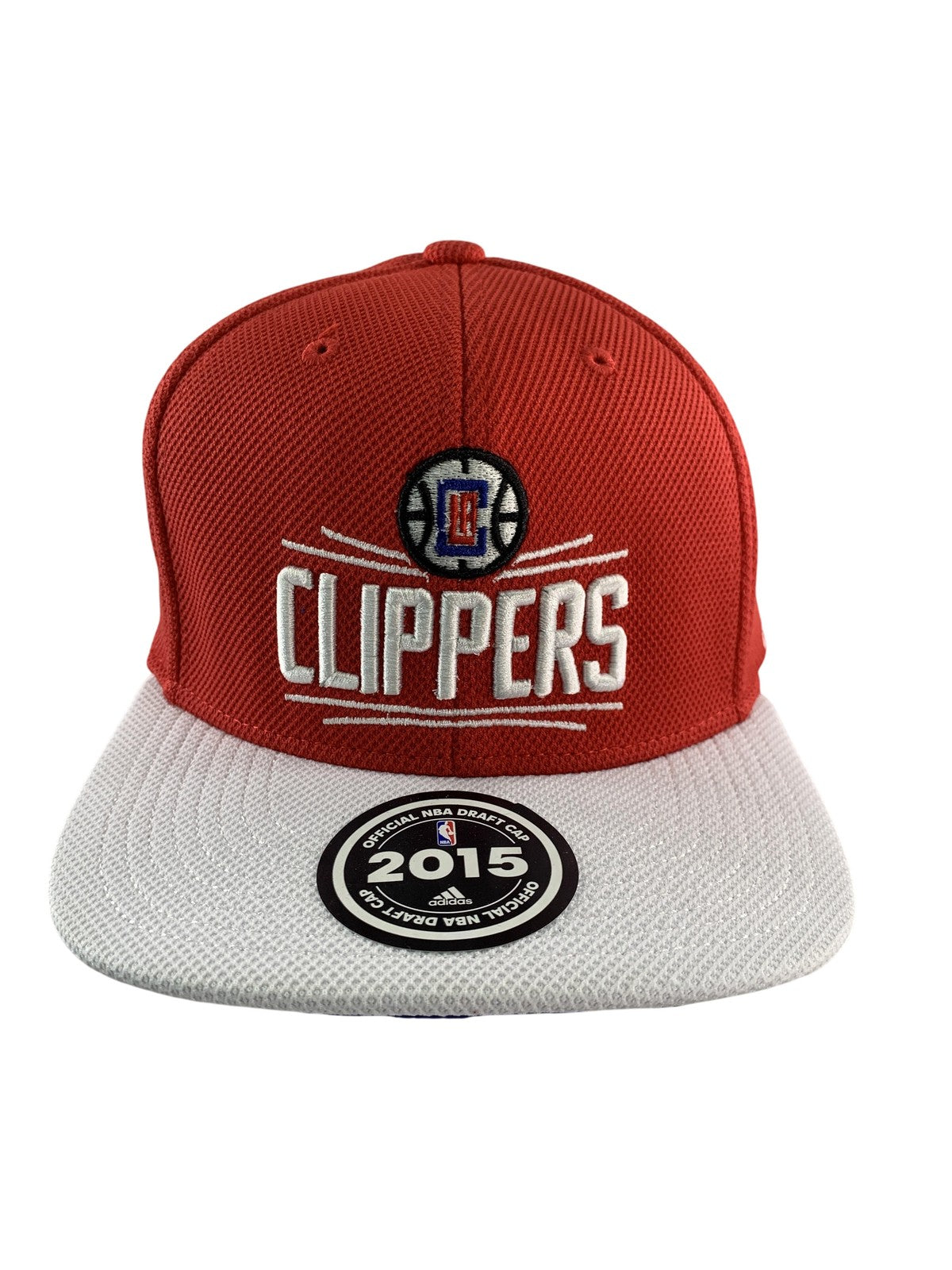 Los Angeles Clippers Hat Cap Snap Back One Size NBA Basketball 2015 Draft Adidas