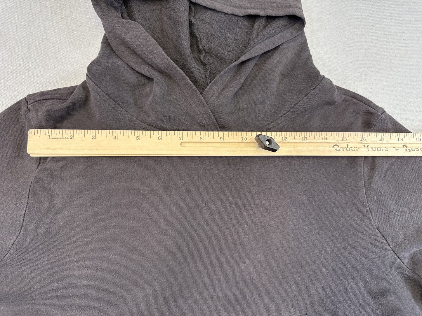 Old Navy Pullover Hoodie XXL Gray Cotton Relaxed Fit Kangaroo Pocket Long