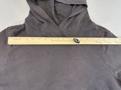 Old Navy Pullover Hoodie XXL Gray Cotton Relaxed Fit Kangaroo Pocket Long