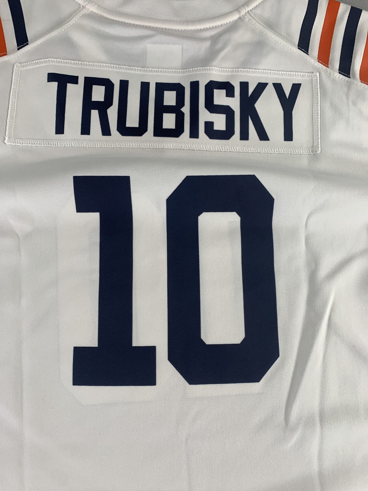 Chicago Bears Jersey Womens Medium NFL Football Nike Trubisky 100th Anniversary