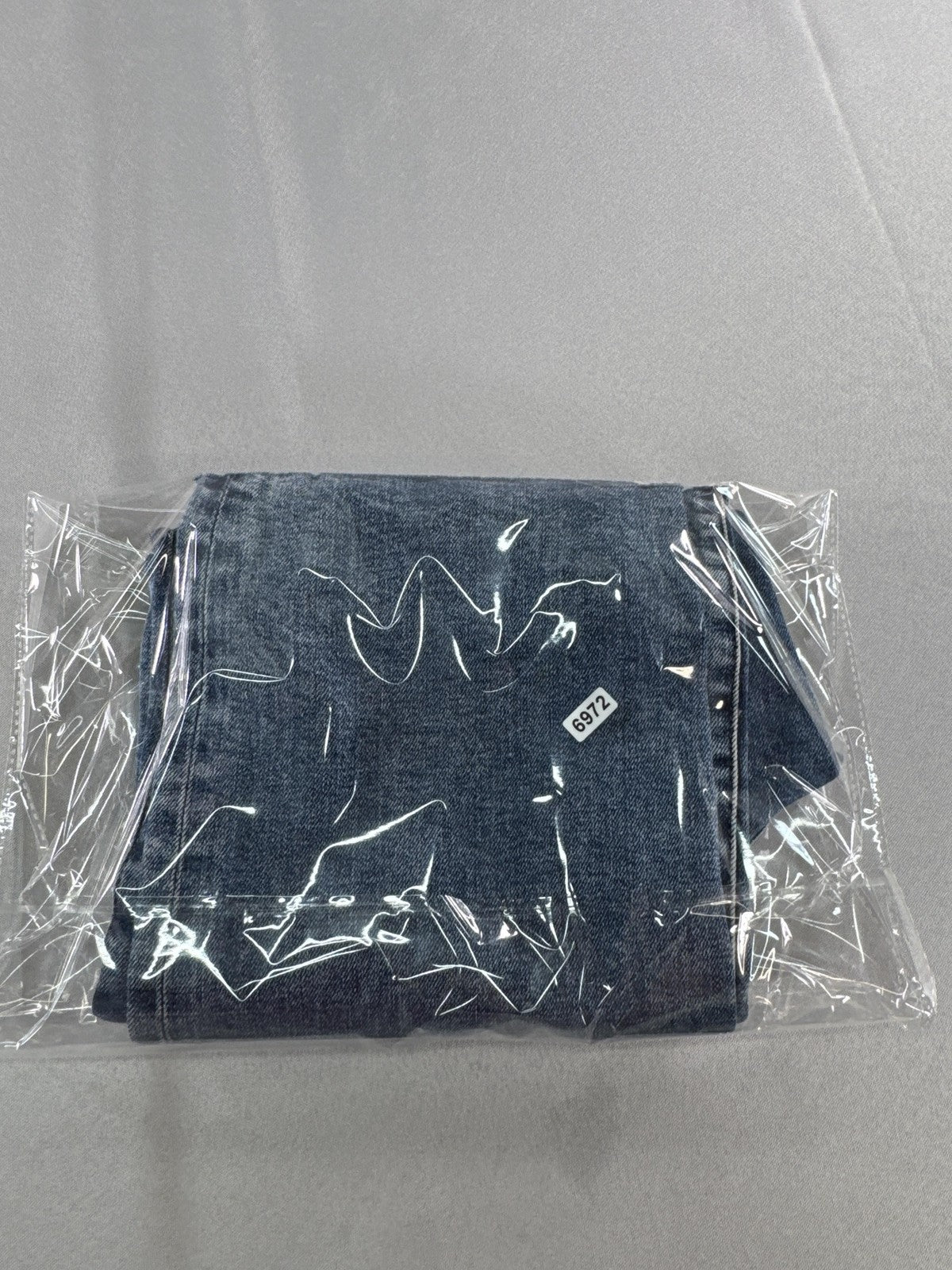 Express Womens Jeans Size 0 Short Blue High Rise Relaxed Straight Distressed 13