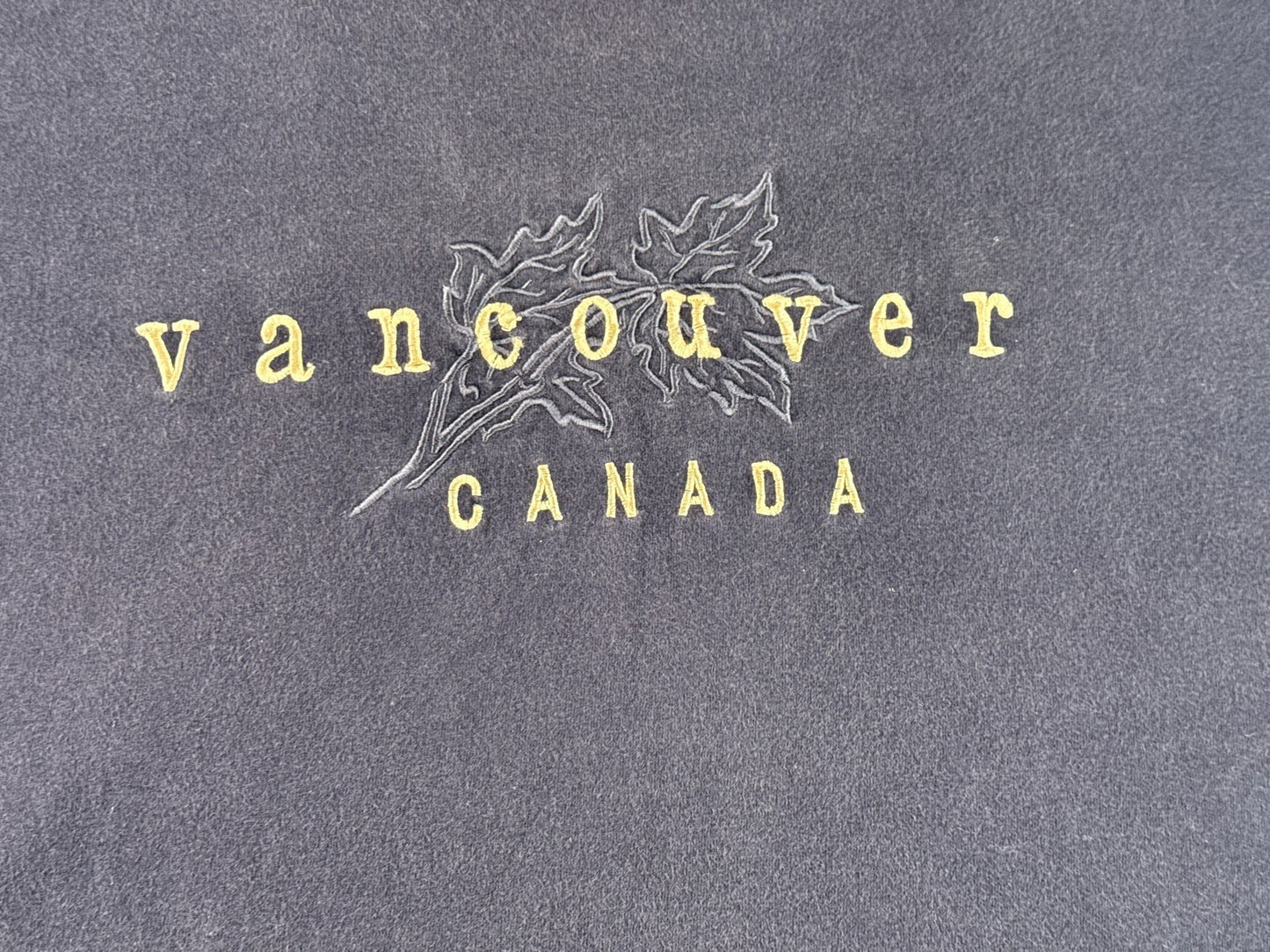 Canadian Spirit Collection Vancouver Travel Graphic Tee XXL XXL/XGG Navy Blue
