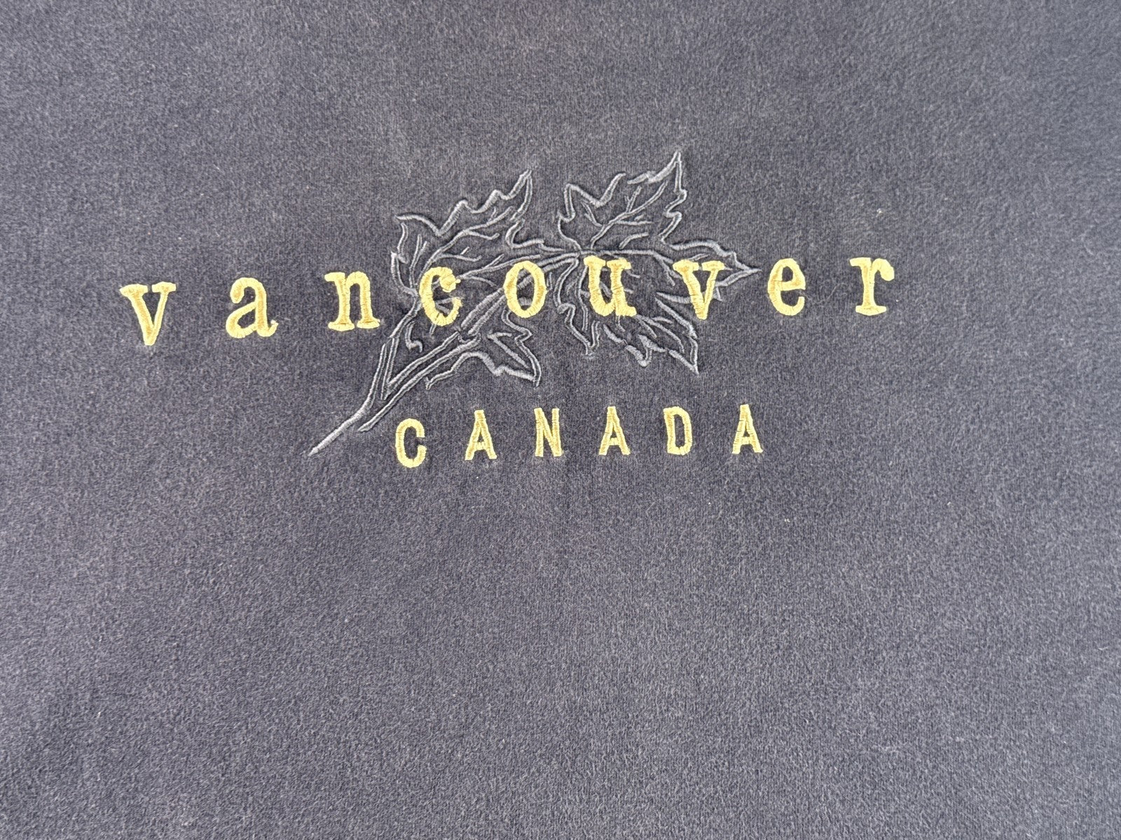 Canadian Spirit Collection Vancouver Travel Graphic Tee XXL XXL/XGG Navy Blue