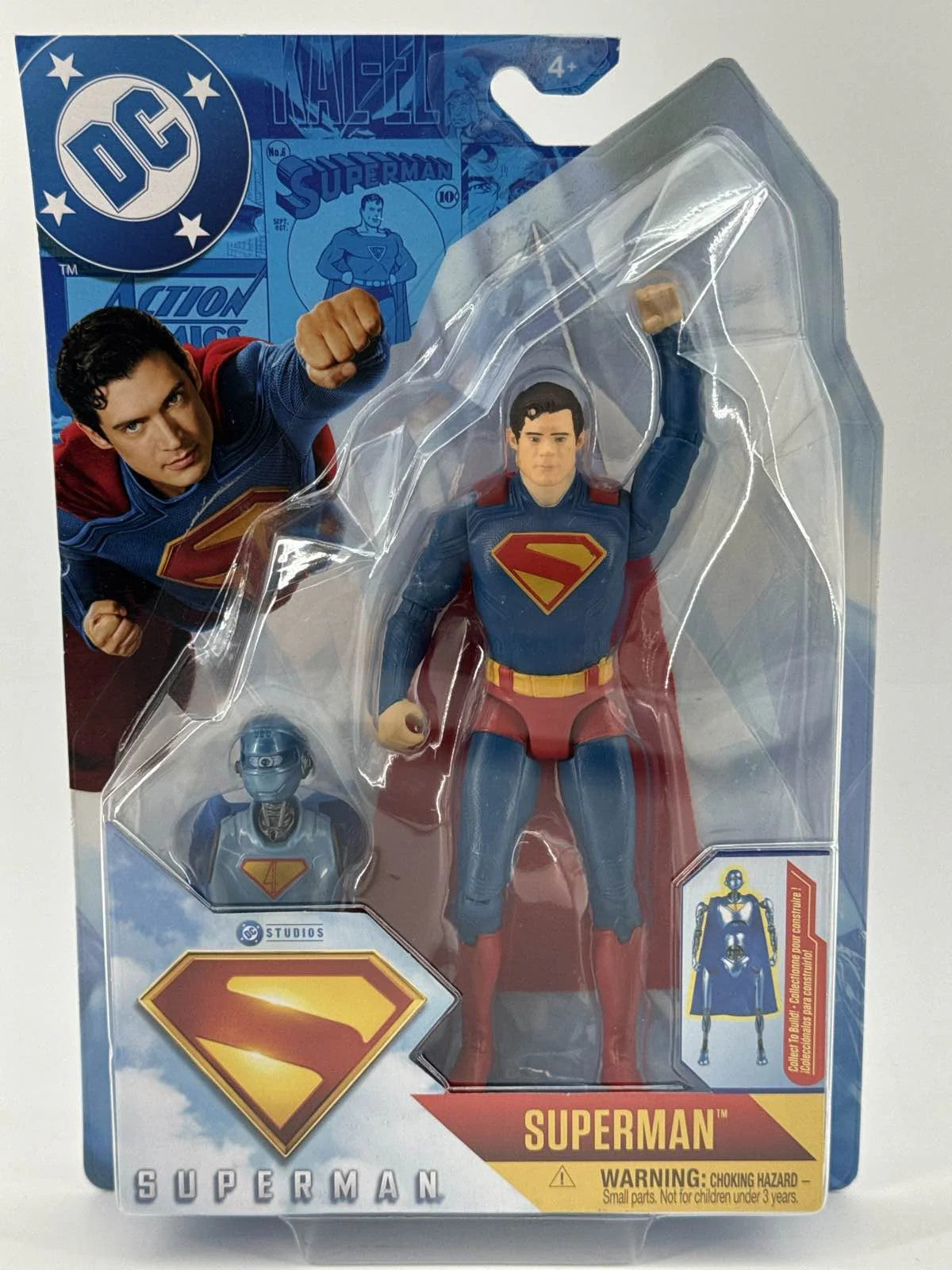 DC Comics Superman Movie Figure 6" Engineer BAF Spin Master 6quot Apparel