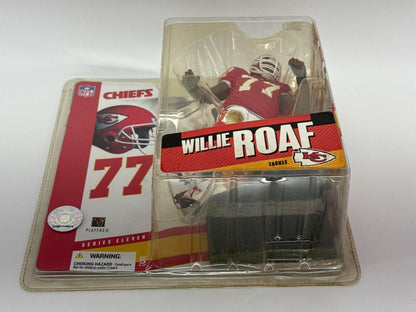 McFarlane NFL Series 11 Willie Roaf Kansas City Chiefs #77 HOF Tackle Debut