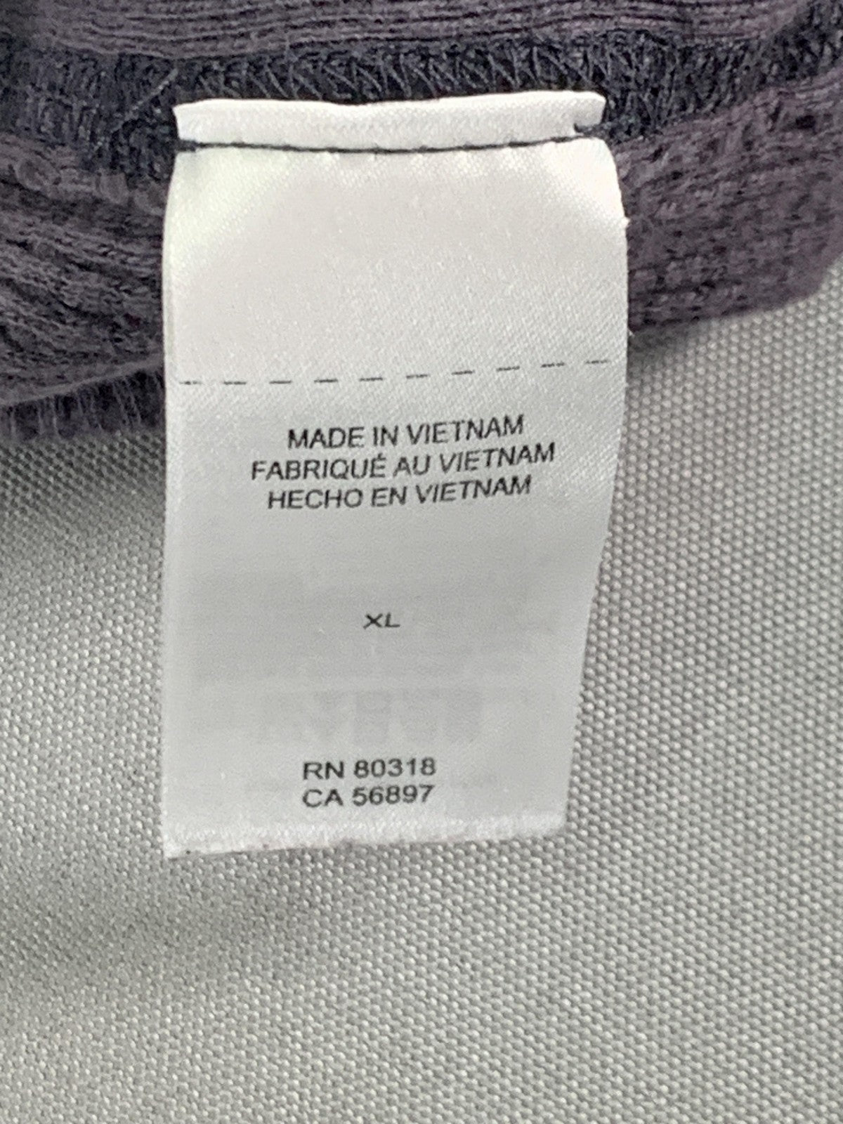 Lucky Brand Shirt Mens Extra Large Gray Waffle Knit Long Sleeve Thermal Casual