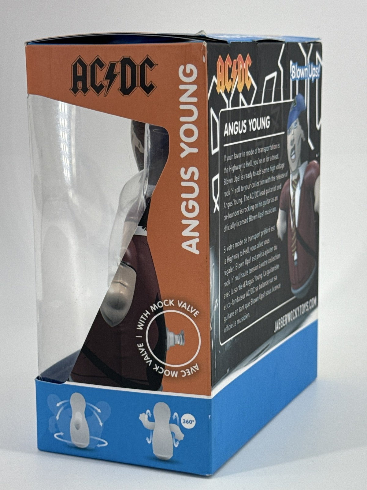 AC/DC Angus Young Blown Ups! Vinyl Figure Toy High Voltage New in Box 6+ Rare