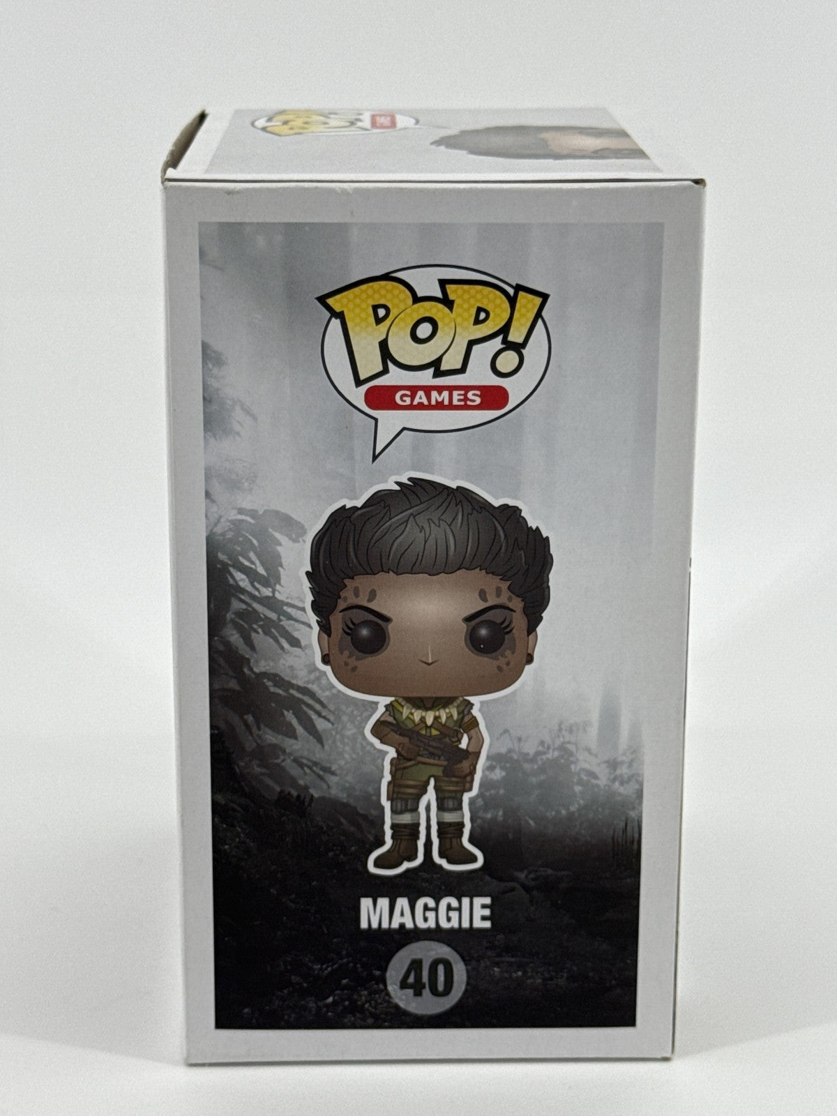 Funko Pop Games Evolve Maggie #40 Vinyl Figure Standard Size Video Game Brown