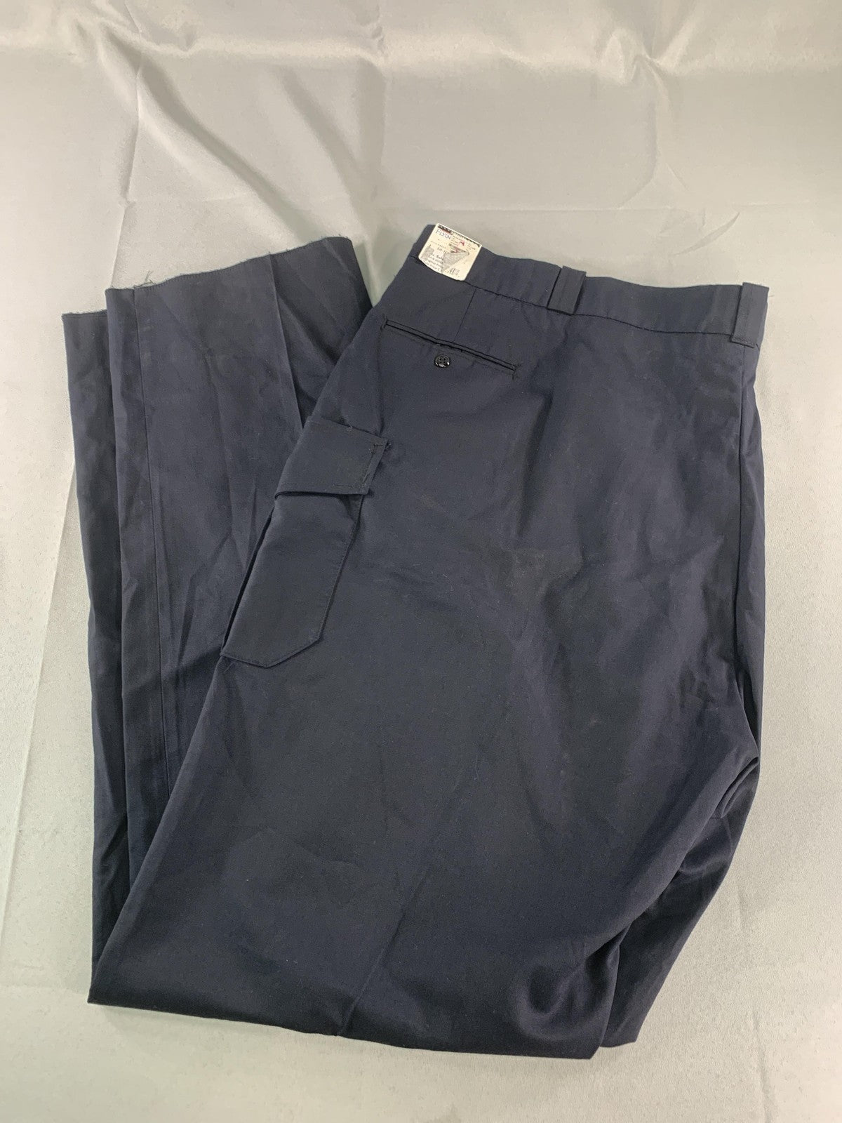 Flying Cross Pants Mens 58R Navy Blue Freedom Fit Command Uniform Cargo USA on