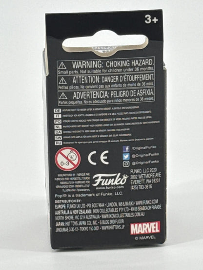 Funko POP! Pocket Iron Man Keychain Gamestop Exclusive + Avengers Day Pin Marvel