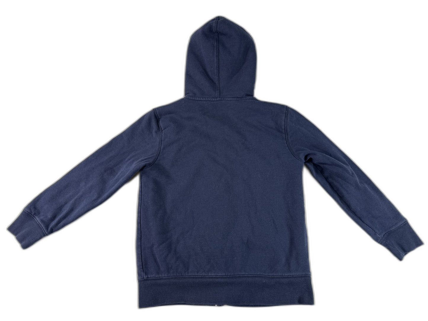 GAP Zip Up Hoodie M (8) Navy Recycled Materials Long Sleeve Regular Fit Lined