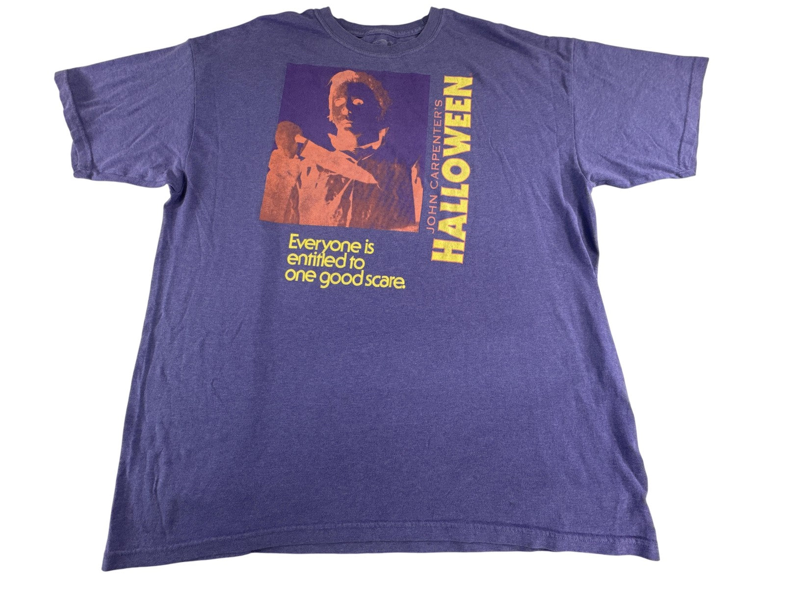 John Carpenter Halloween Shirt Mens XL Michael Myers Horror Movie Scare Tee 46