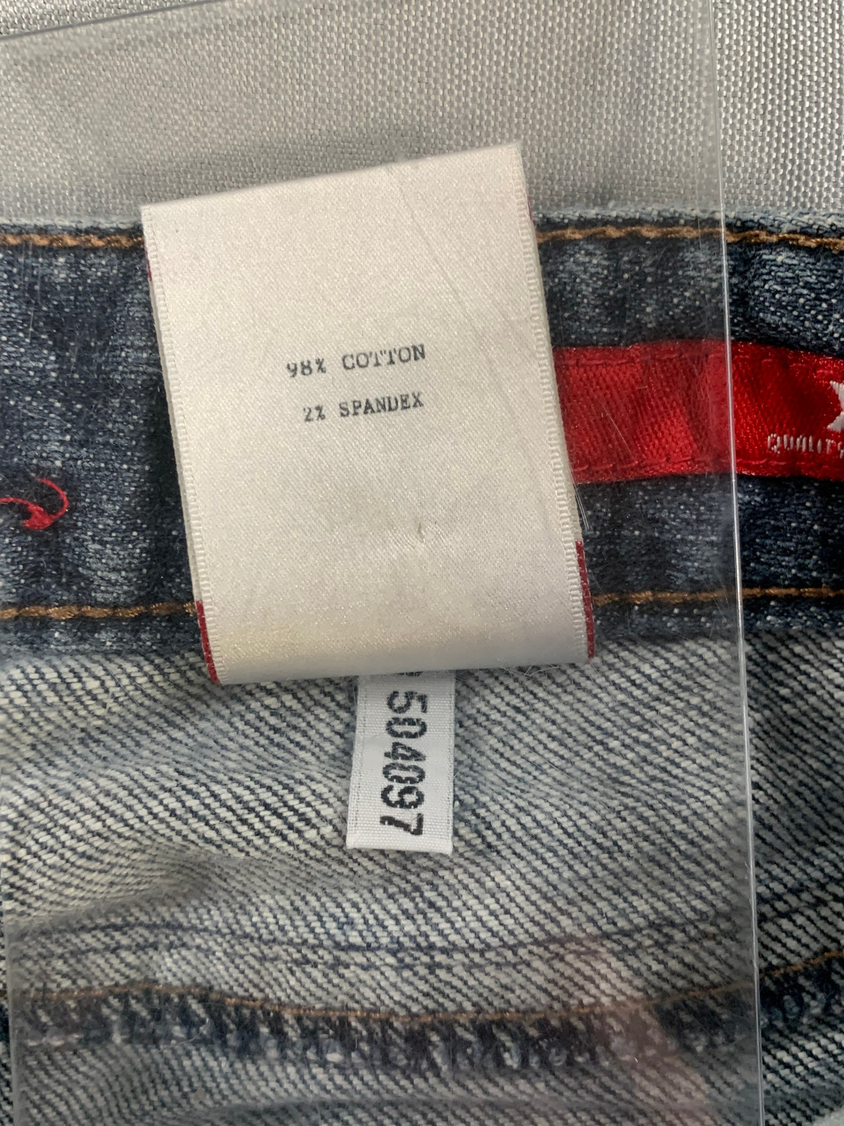 Vintage X2 Jeans Size 0 Y2K Made in Hong Kong Button Hem Mid Rise Denim Apparel