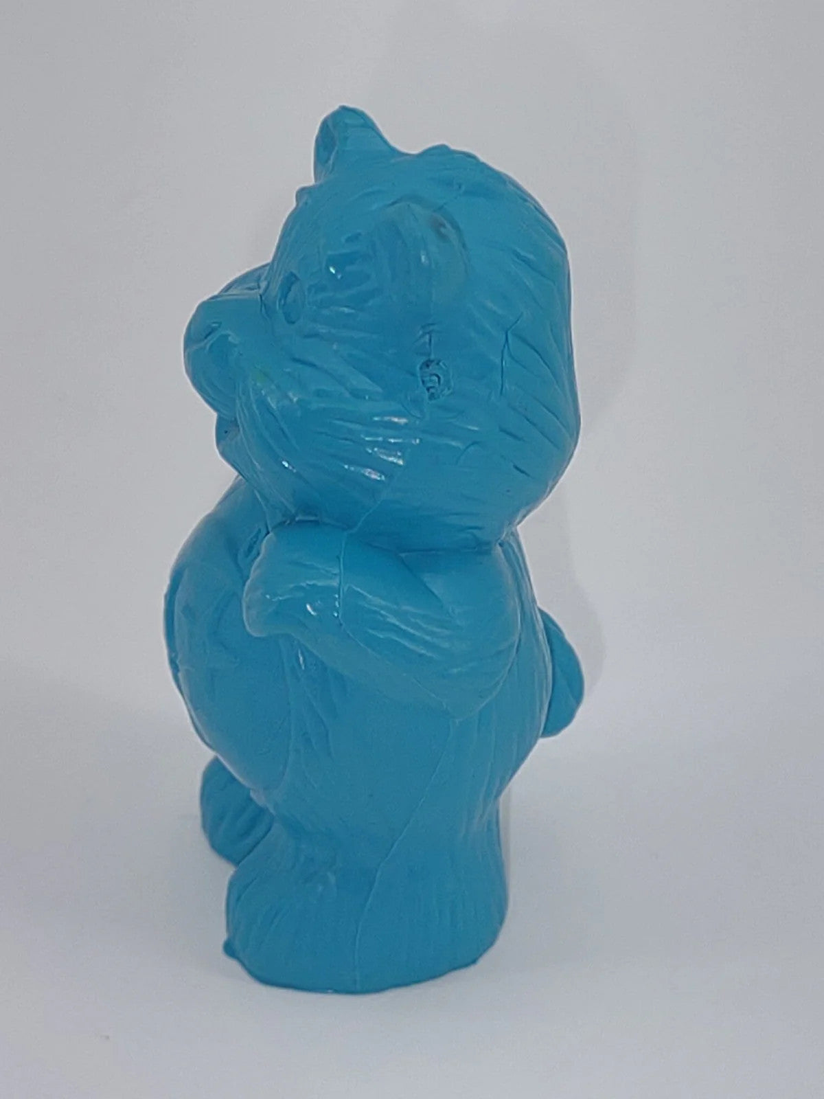 1980s Care Bears Bedtime Bear Pencil Topper Blue Moon Star PVC AGC Vintage Toy