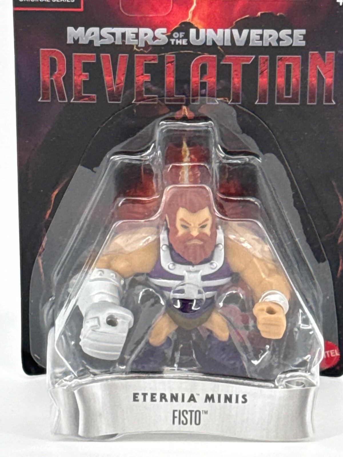 MOTU Fisto Revelation Eternia Minis 3in MOC Mattel Netflix Figure Toy Hero 879